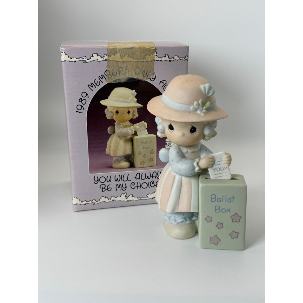 Precious Moments Figurine OS 1989 You Will Always Be My Choice PM-891 Vintage